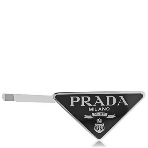 prada headband black|flannel prada hair clips.